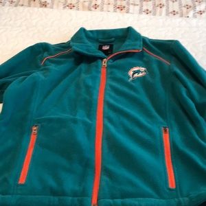 Ladies Miami Dolphins fleece jacket
